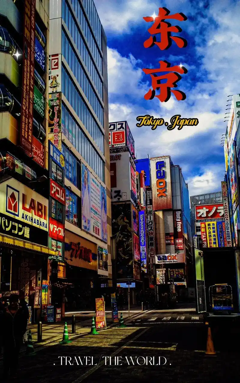 日本逛遍世界的繁华迷失在东京街头