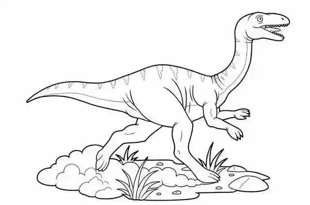 00-1010恐龙画在绘画中不太常见.恐龙的画(快把这9种恐龙