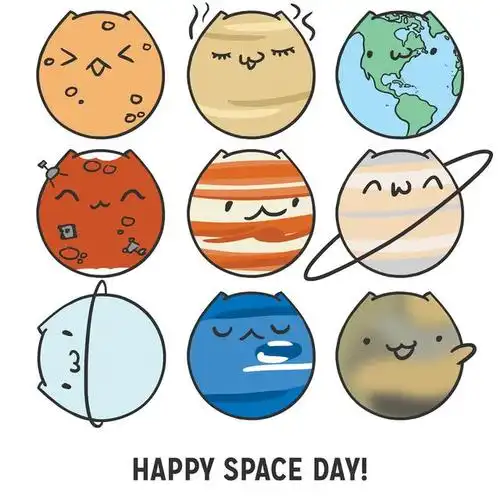 太阳系怎么画简单图片(太阳系最简单手绘图)