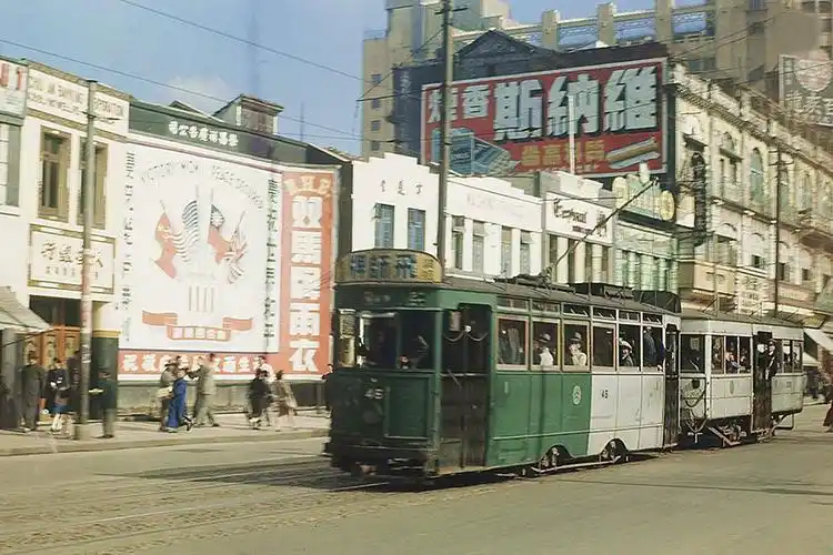 老照片|1945年的上海滩|上海滩|老照片_新浪新闻