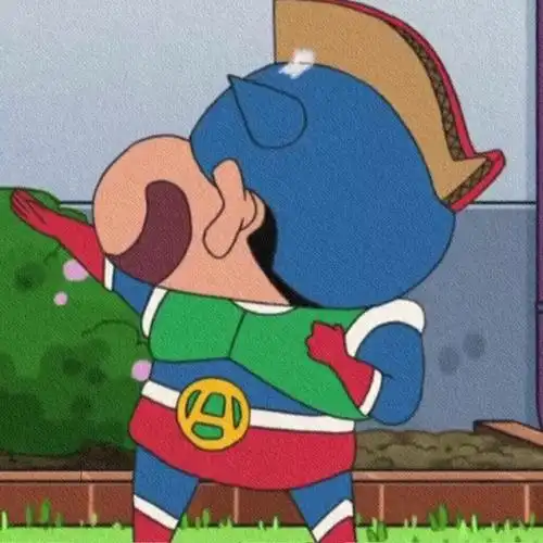 蜡笔小新:cos动感超人组图,动感光波_腾讯新闻