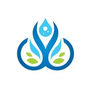 一套水图标和设计元素病媒瓶的纯净水.不同大小的瓶子.