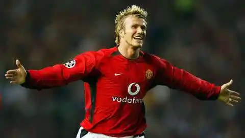 欧冠历史百大球星曼联万人迷贝克汉姆