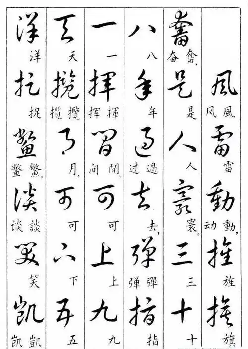 草书字体查询,求在线免费查询汉字的各种书法字体(草书与楷书繁体简体