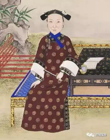 慈禧太后便服像