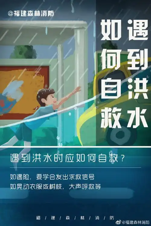 遇到洪水,如何自救