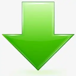 绿色向下箭头图标png图片素材下载_箭头png_熊猫办公