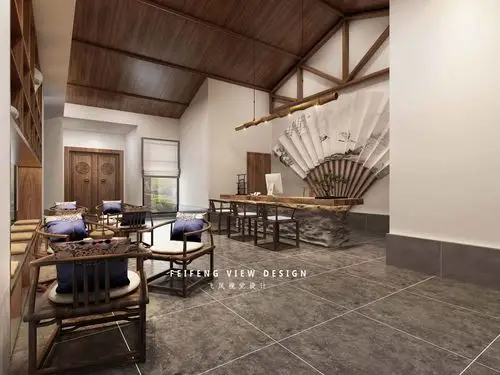 新中式民宿_效果图区_室内设计联盟 - powered by discuz!