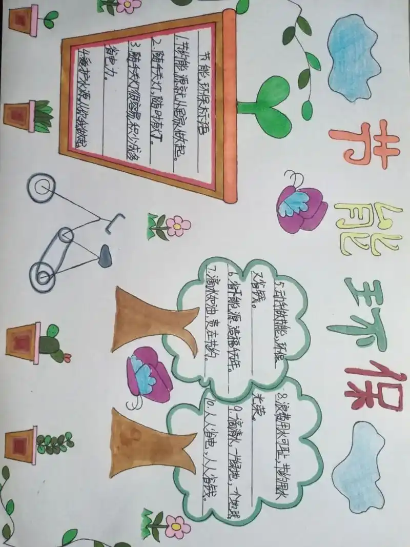 节能环保手抄报 第一次发布