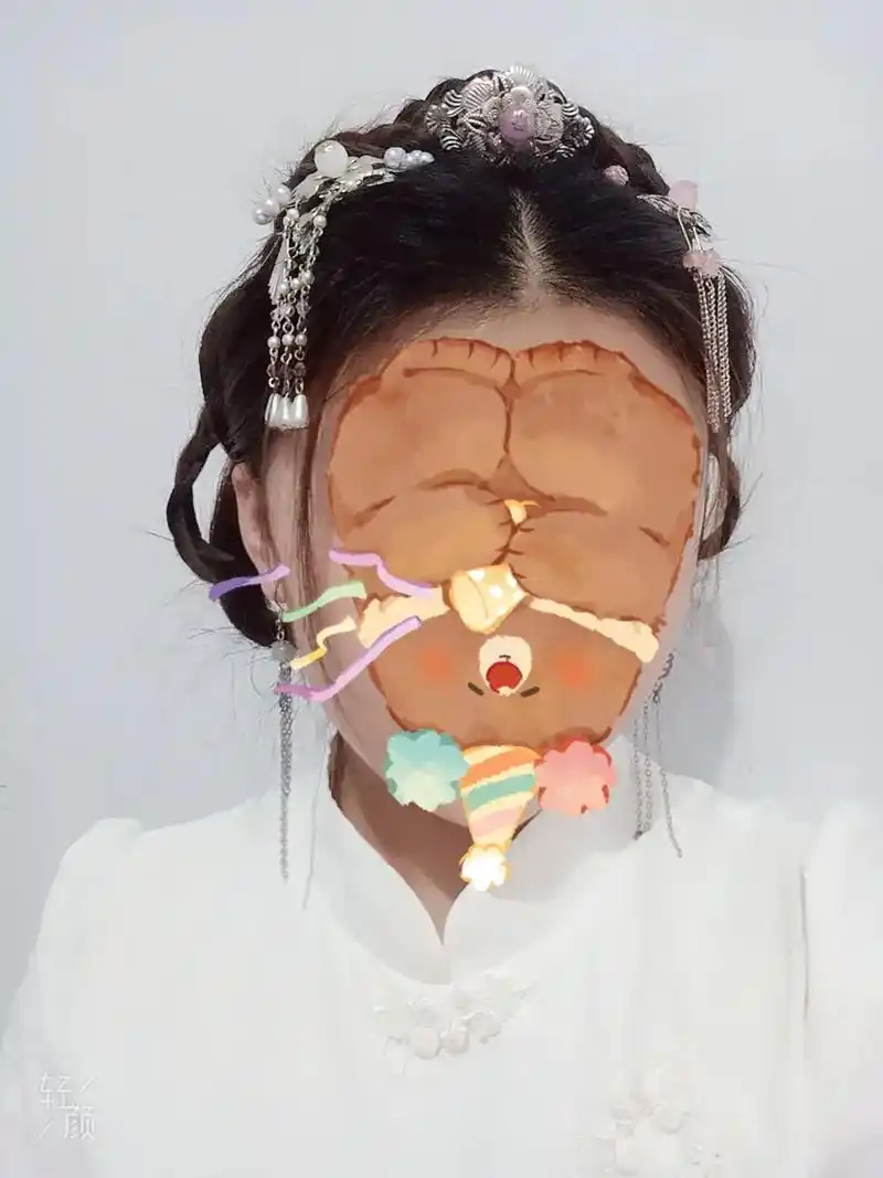 头发用时方恨又少又短(╥﹏╥)#古风发型 #橙七七阿 - 抖音