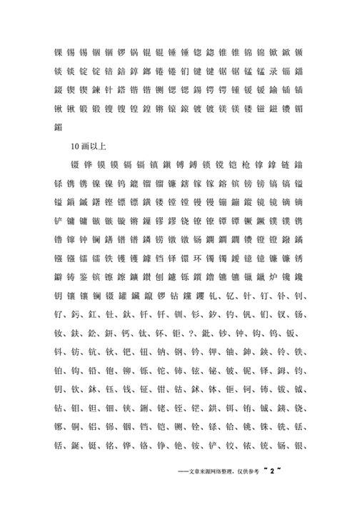 带金字旁的男孩名字pdf7页