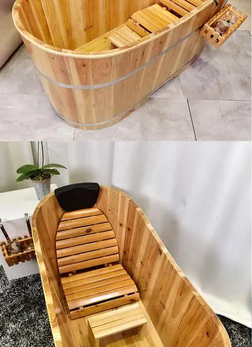 成人泡澡桶浴桶实木加厚大人木桶洗澡盆儿童沐浴缸家用全身女熏蒸