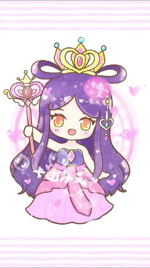 迷你世界罗丽公主萌萌简笔画教程q版罗丽公主 超萌画画教程 叶罗丽