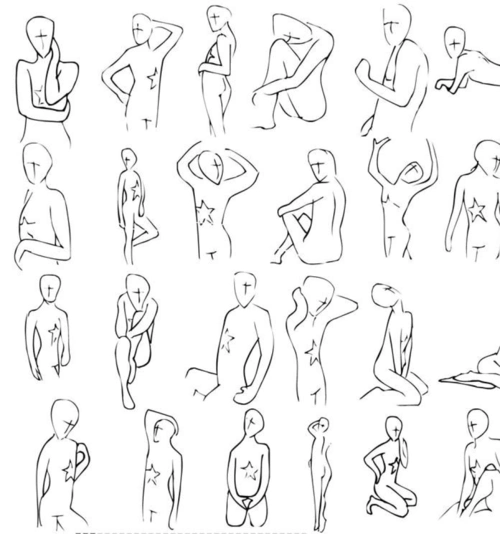 人像摄影姿势大全(图解)