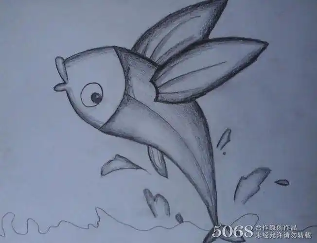 铅笔素描物体画简笔画