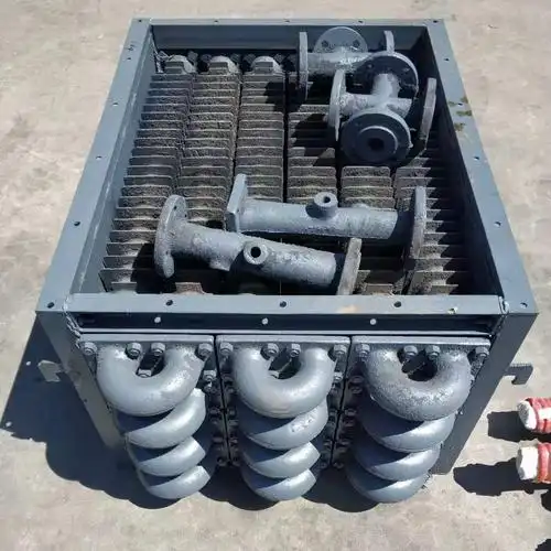 供应嘉峪关锅炉配件,耐热铸铁省煤器,国标省煤器配件,型号齐全图片