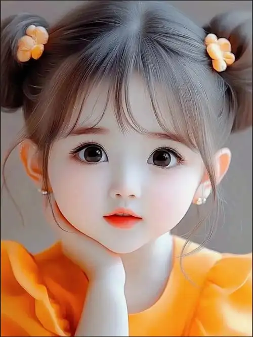 最美萌娃俏皮萝莉!