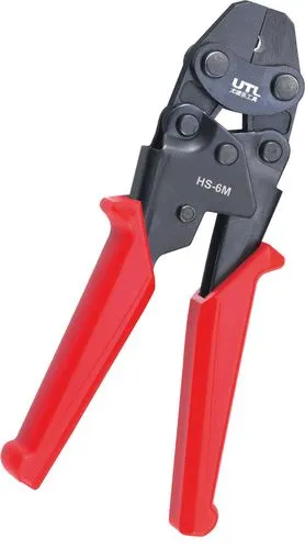 尤提乐hs-6ma电缆钳 小型压线钳 端子专用钳 欧式端子压线钳