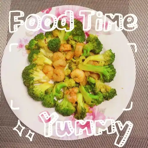 小饼干菜谱西兰花炒虾仁