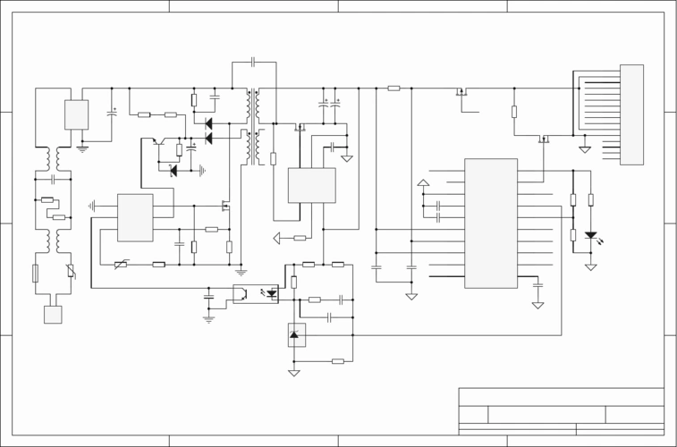 pfc电源电路原理图