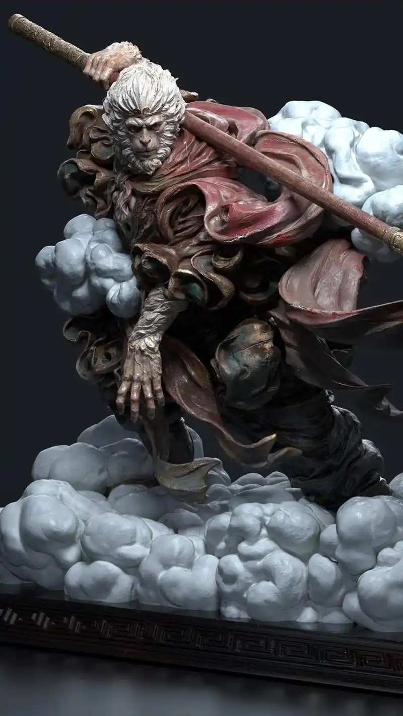 "#3d建模 #壁纸 #孙悟空 - 抖音