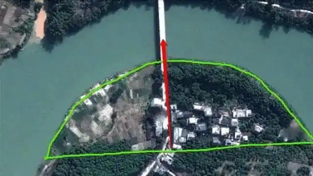 傅崇瑞老师:解读"玉带环腰"和"反弓煞"如何辨别_风水