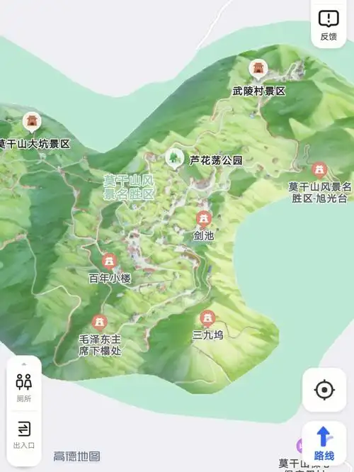 莫干山核心景区攻略