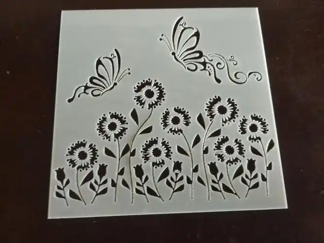 遮蔽板镂空模板喷雾喷漆描画手绘剪贴本制作工具手绘字母