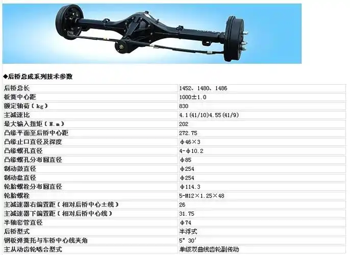 海狮后桥总成-丰田海狮后桥总成及皮卡,suv后桥总成