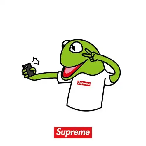 supreme【漫图-青蛙】