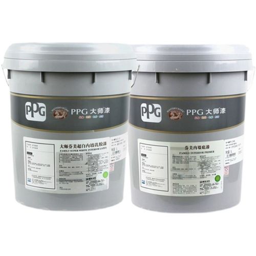 美国ppg大师乳胶漆环保净味光面涂料油漆自刷室内墙乳胶漆