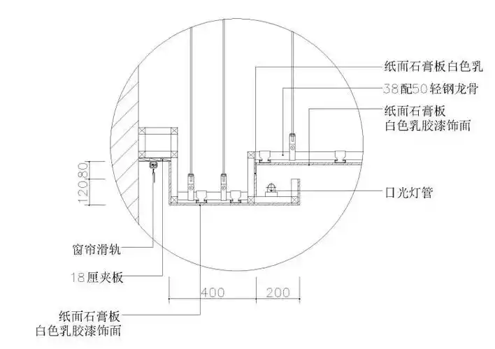 分享吊顶节点透视资料下载