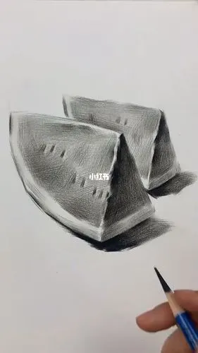 夏天来了画个西瓜解解渴