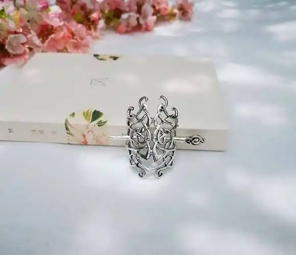 发冠男古风束发汉服发饰男子古装头饰发箍古代魏晋道3发扣头饰