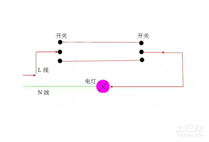 延时开关接线图谁有