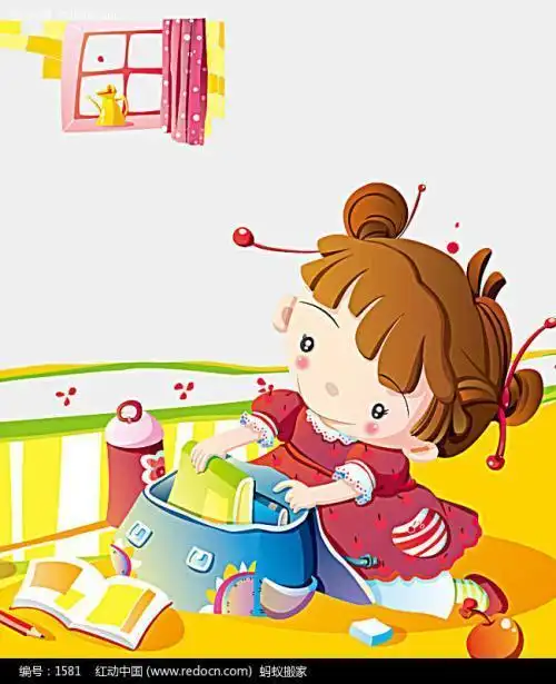 整理衣服简笔画