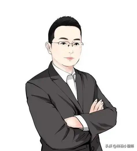 你的头像该换啦简约风西装男士头像成熟稳重自信大方