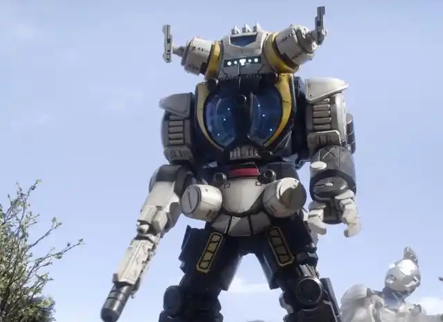 泽塔奥特曼心理出问题被机器人金古桥保护在遥辉懊恼的吼叫中结束