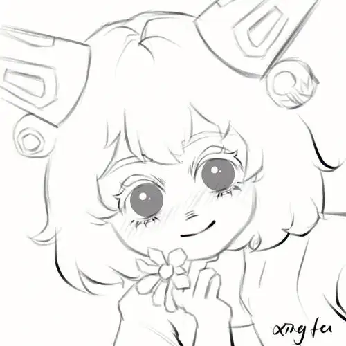 卡通头像超详细步骤图蔡文姬