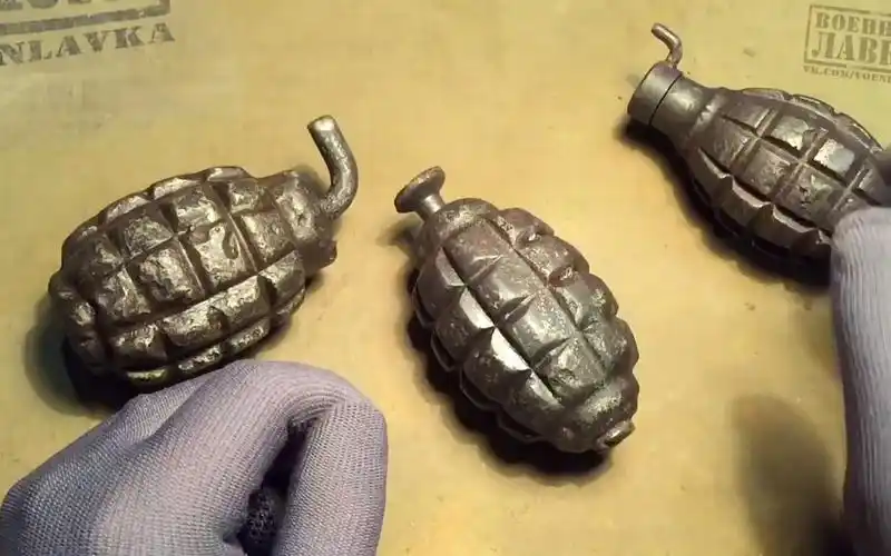 苏联二战游击队 f-1 手雷