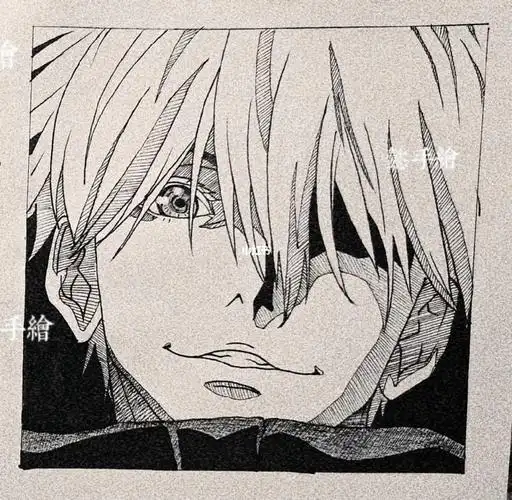 咒术回战五条悟  #咒术回战  #手绘临摹