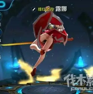 王者荣耀女英雄"走光"图 露娜里面居然什么都没穿!