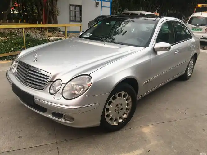 6l 自动-一手精品车 一手保养 深圳二手奔驰e级(进口) 银