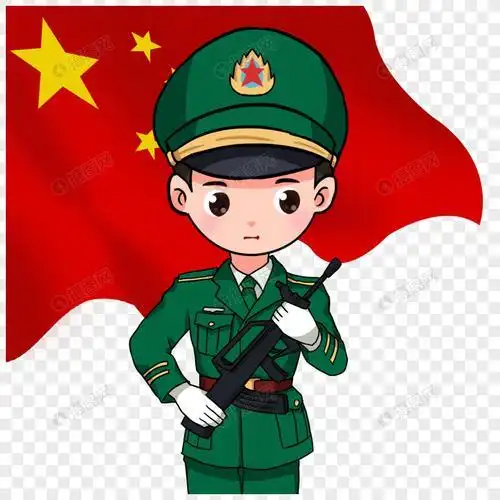 卡通站立的军人简笔画船员在船上吃什么乐乐简笔画解放军旗简笔画内容