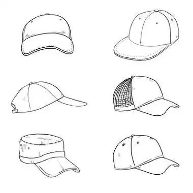 【棒球帽手绘】图片免费下载_棒球帽手绘素材_棒球帽手绘模板-千图网