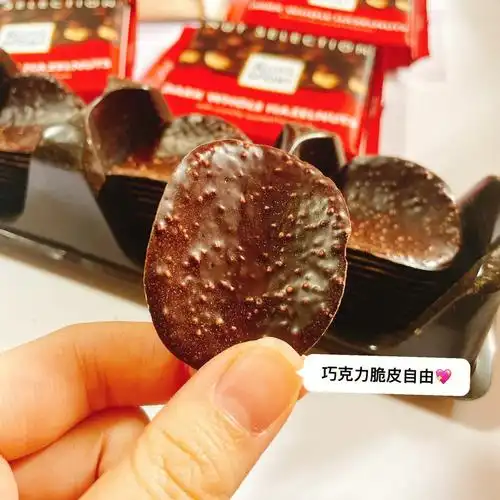 有没有和我一样不爱吃奶油冰淇淋,却喜欢吃巧克力脆皮的!