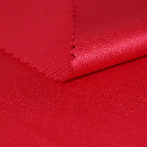 涤纶绸缎75d*150d有光色丁礼服面料贡缎亮面缎纹satin fabric