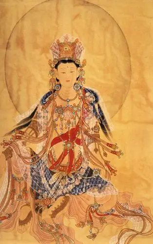 西夏 普贤菩萨敦煌 盛唐 观音菩萨敦煌菩萨之三 初唐观世音菩萨敦煌