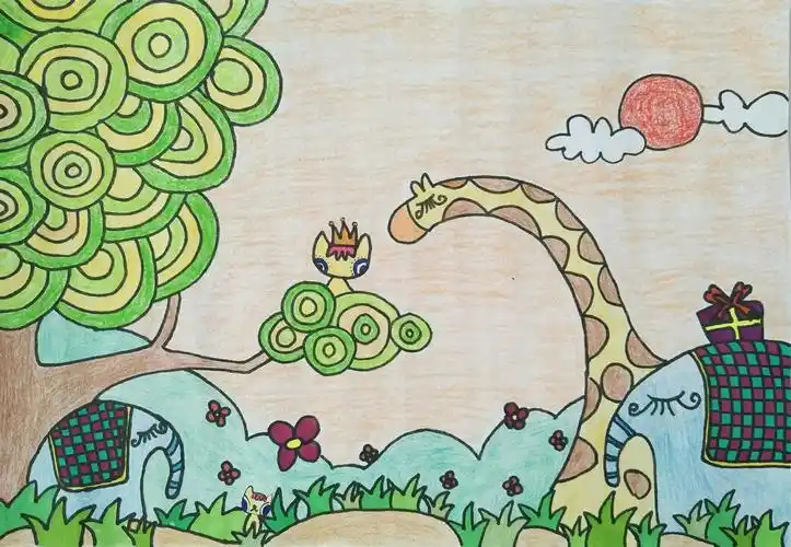 新区第二幼儿园教师绘画技能提升――五月份绘画作品展