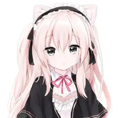 动漫女生头像呆萌可爱的萌妹子图片